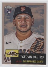 2022 Chrome Platinum Anniversary Rose Gold Refractor 75/75 Kervin Castro 4z8