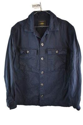 NEXT Blaues Langarm Hemd Gr. M Herren Freizeit Outdoor Oberbekleidung