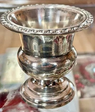 Vintage Sterling Silver Toothpick/Cigarette Holder Urn Weighted Base