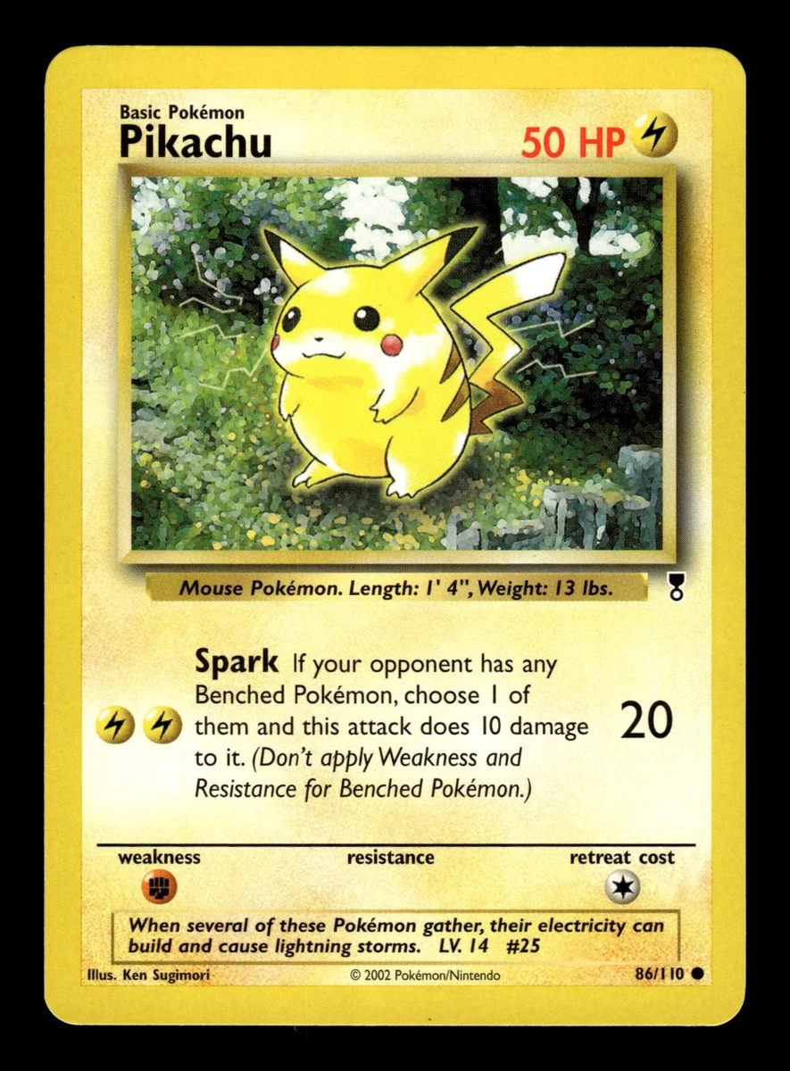 25+ Pikachu Pokémon TCG Legendary Collection Individual