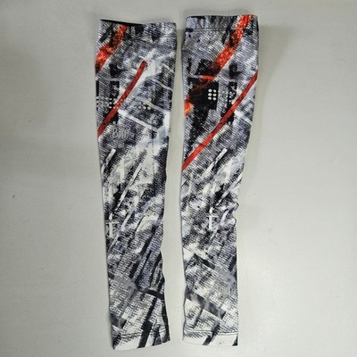 Buff Arm Sleeves S/M Graphic Print Cycling Running Sun Protection Reflective