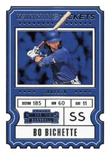 2020 Panini Contenders - Winning Tickets Bo Bichette #WT-2 (RC)