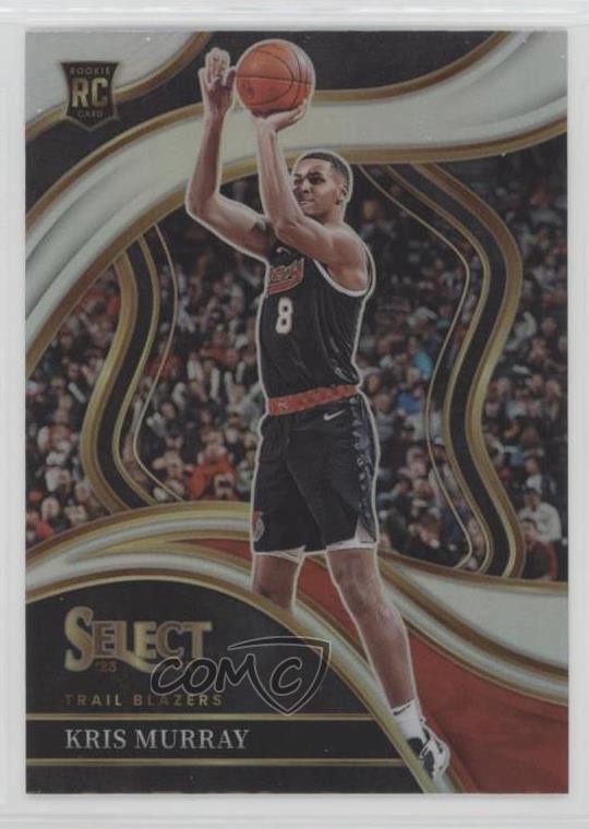 2023-24 Panini Select Courtside Silver Prizm Kris Murray #277 0u9w