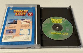 Midnight Raiders Sega CD, 1994 W/reg Card Tested Authentic