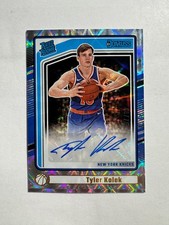 2024 Donruss Tyler Kolek Rated Rookie Holo Frame Auto /75 #272 RC Knicks