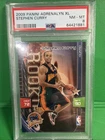 2009 PANINI ADRENALYN XL STEPHEN CURRY Psa8 Nm-mt