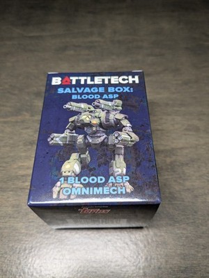 Battletech Blood Asp Salvage Box - CGL Catalyst - Alpha Strike - Clan Omnimech