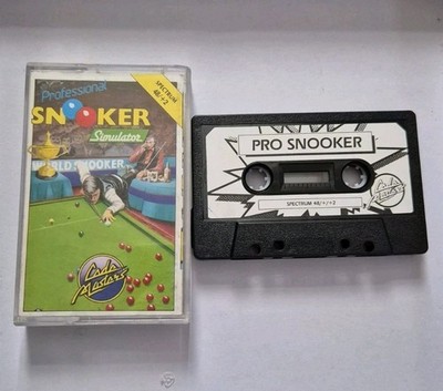 Profi Snooker Simulator ZX Spectrum 48K Spiel getestet siehe Bild  