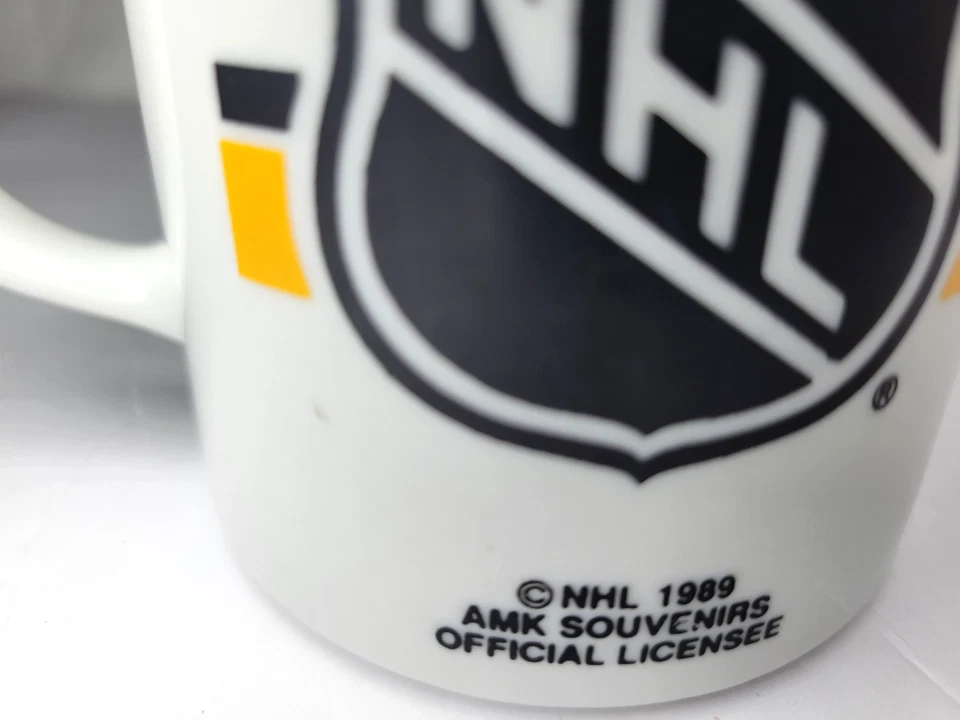 VTG Pittsburgh Penguins Coffee Mug NHL Stanley Cup Champions Hockey 1989 - Image 3 of 4