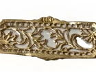 Vintage 14K GOLD P Filigree Link Bracelet Art Deco High Quality Fine Jewelry