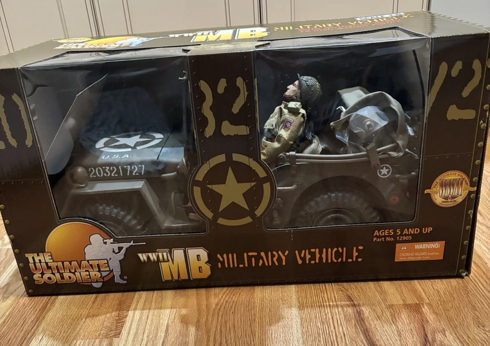 WWII MB MILITARY VEHICLE  Ultimate Soldier - Image 3 of 4