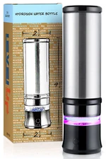 2 in 1 Hydrogen Water Bottle Generator - SPE PEM – Self Cleaning – 11 Ounce