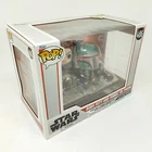 FUNKO POP! - The Mandalorian - BOBA FETT AND FENNEC ON THRONE SET (486) - NEW