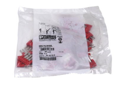 Phoenix Contact FBS 5-5 Steckbrücke 3030190 VPE=50 Stück rot Verteilerblock