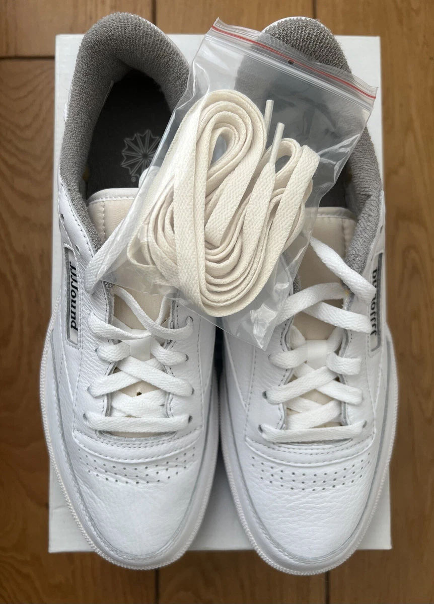 Preços baixos em Reebok JJJJound x Club C 85 White | eBay
