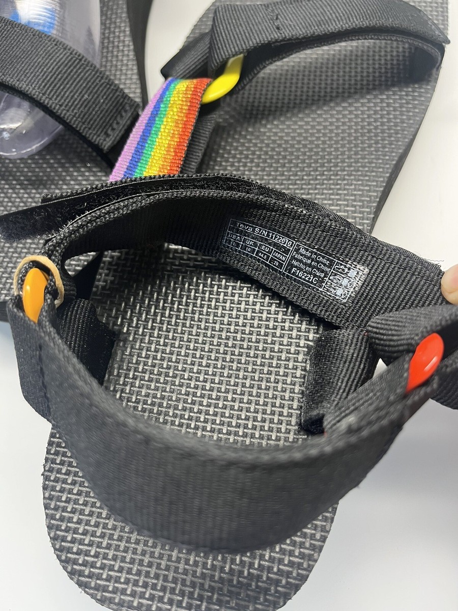 TEVA mens Sz 11 Midform Universal Rainbow Pride Sandal | eBay display picture 2