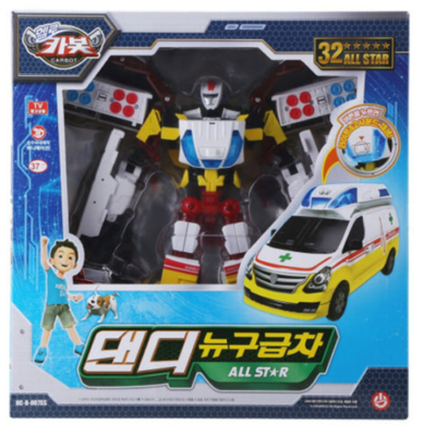 2025 NEW Hello Carbot All Star DANDY New Ambulance Transformer