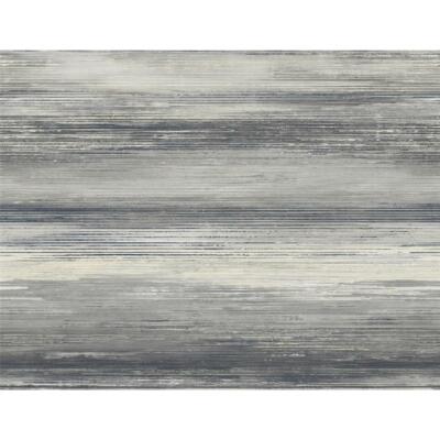 Wallpaper Designer Black Gray Taupe Horizontal Stripe