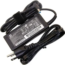 Genuine OEM 65W HP AC Adapter Charger blue tip 19.5V 3.33A Pavilion 710413-001