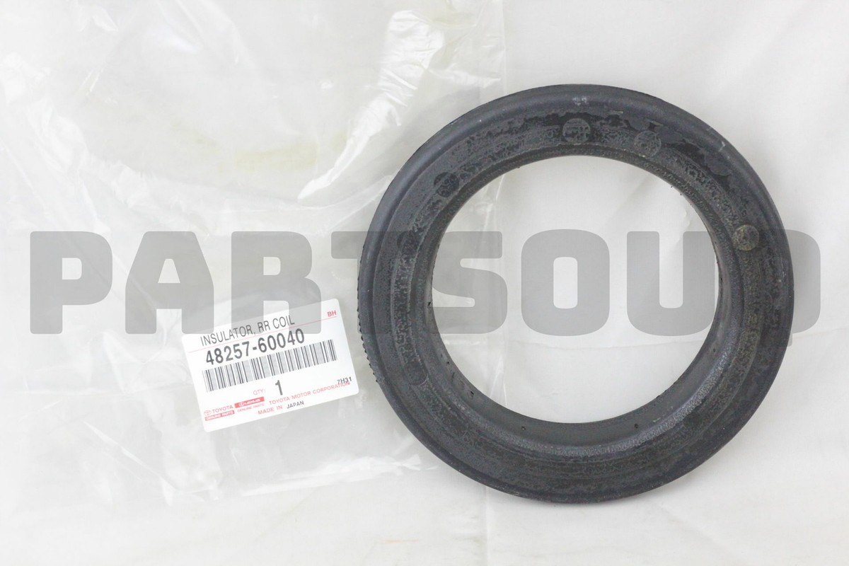 4825760040 Genuine Toyota INSULATOR, REAR COIL SPRING, UPPER