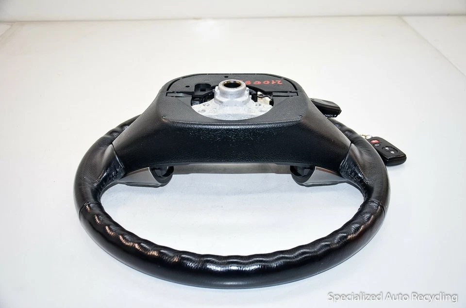 Toyota Highlander 2008-2013 volante cuero negro conjunto OEM Foto 4 de 4