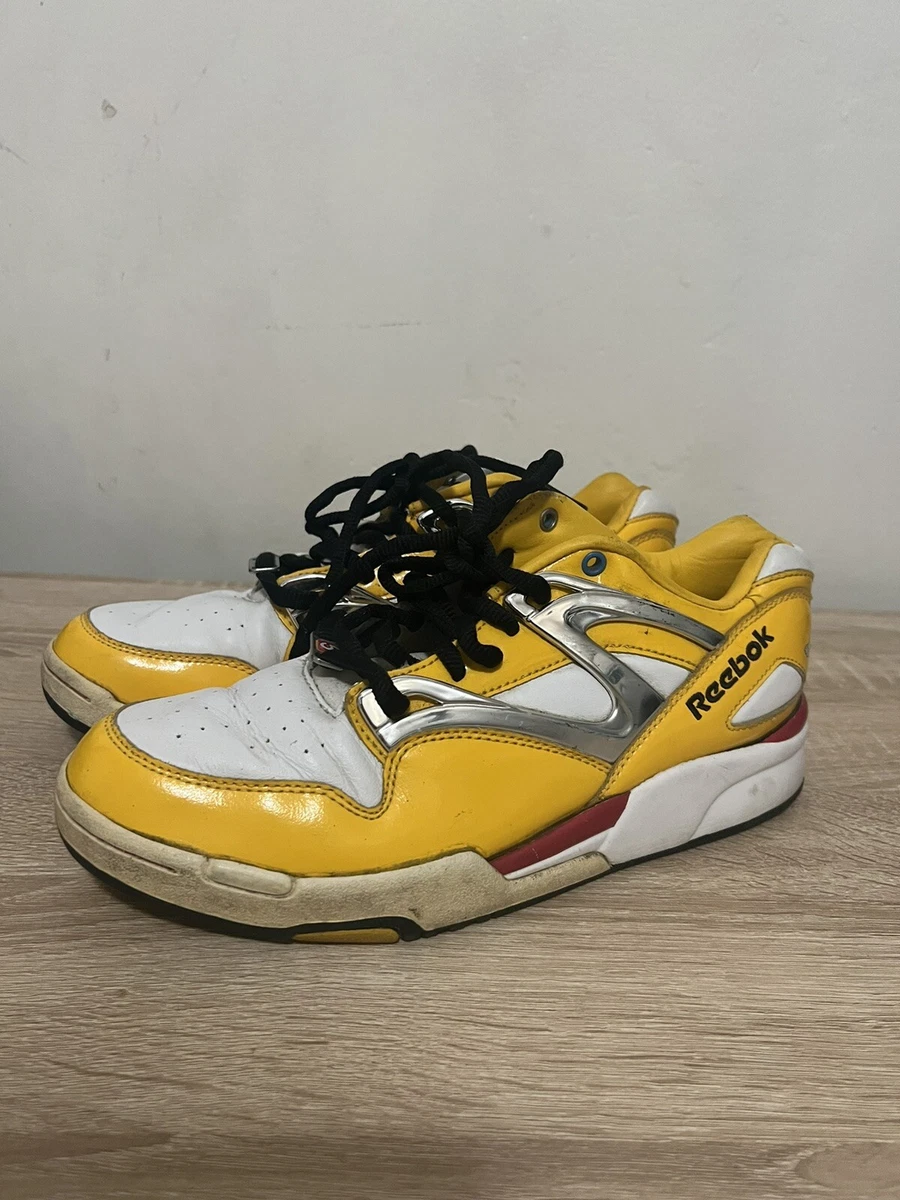 Reebok Voltron Collaboration Shoes Men s Size 8.5 Yellow White