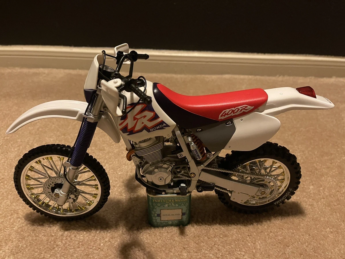 1:6 Scale Honda XR 400R Dirt Bike Vintage 1/6 Diecast Motorcycle 
