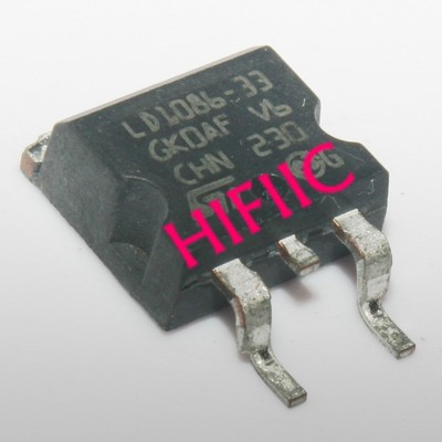 5PCS LD1086D2T33TR 1.5A Low drop positive voltage regulator adjustable ...
