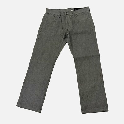 Marc Ecko Cut & Sew Straight Gray Denim Men s Jeans Size 34 X 30