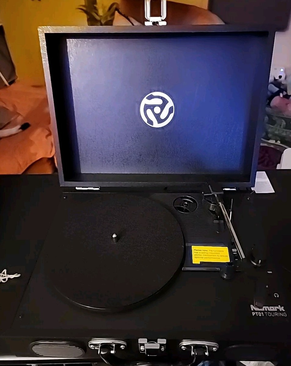 Vintage Numark PT01 Touring Turntable Record Player Tested Working