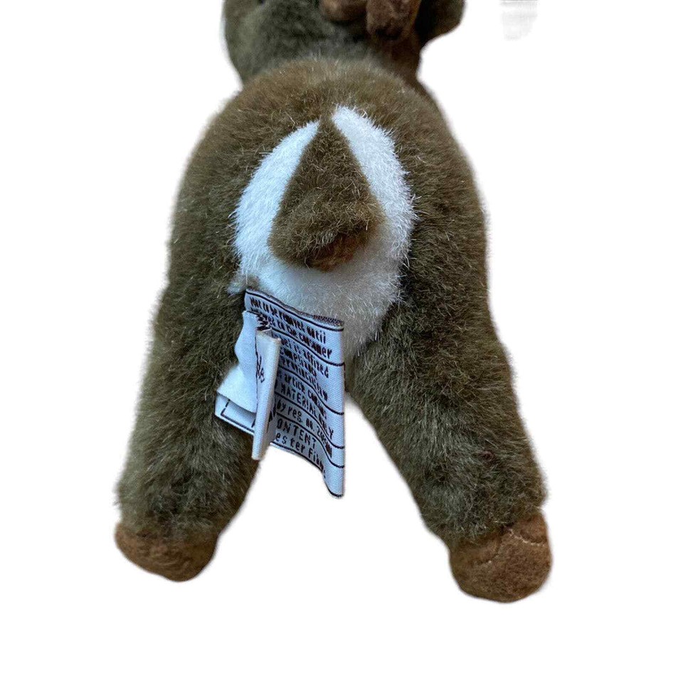 Incredible Petables 6” Mountain Goat Ram Horns Rare Stuffed Animal