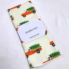 New, 18x30  GEOMETRY Kitchen Tea Towel - Chri...