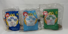 2001 McDonalds Disney's House of Mouse Minnie Goofy Pluto,  Happy Meal Toy 4,5,6