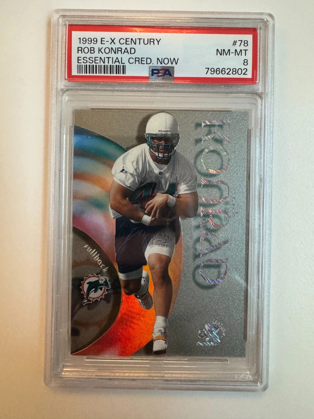 Rob Konrad Skybox E-X Century #78 Essential Credentials Now