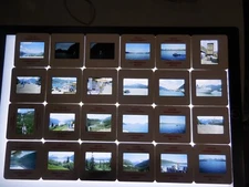 Vintage 35mm Slides Yukon Family Vacation Lot of 24