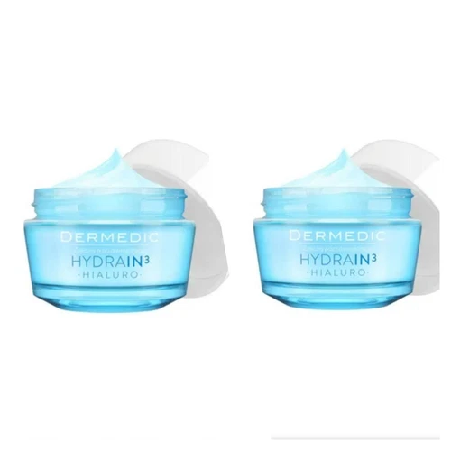 DERMEDIC HYDRAIN 3 Ultra-moisturizing face cream-gel 2 x 50ml