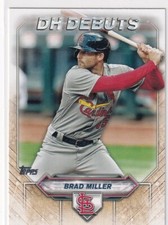 2021 Topps DH Debuts #DHD8 Brad Miller