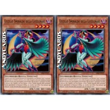 2x UCCELLO SMERALDO DELLA LUCELUNARE • Comune • LDS2 IT127 • 1Ed • YUGIOH!
