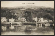 Asturias. Deva. The Bridge And The Estuary.