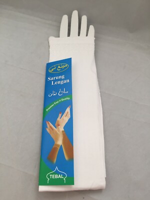 Armbedeckung islamische Ärmel muslimisch weich dehnbar Stoff Abaya Ärmel Handschuhe Hijab