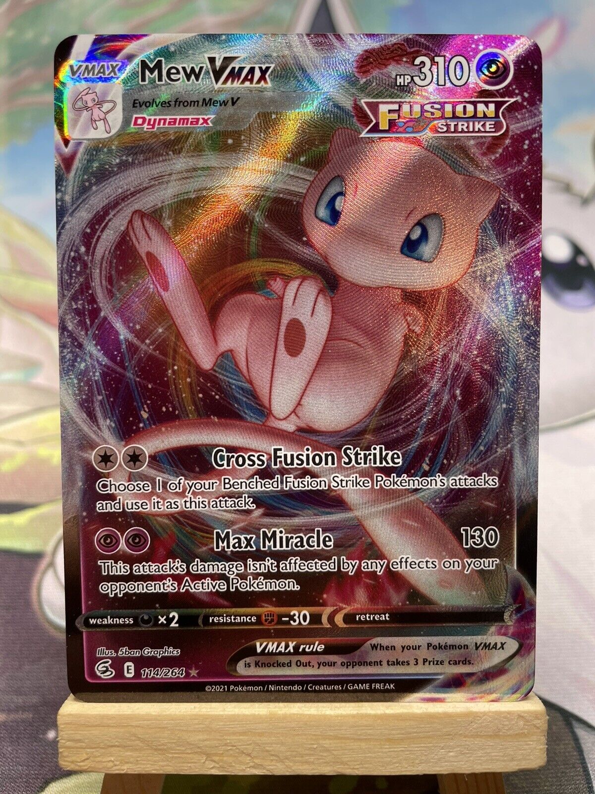 Mew VMAX - 114/264 - Ultra Rare - Pokemon Singles » Sword & Shield