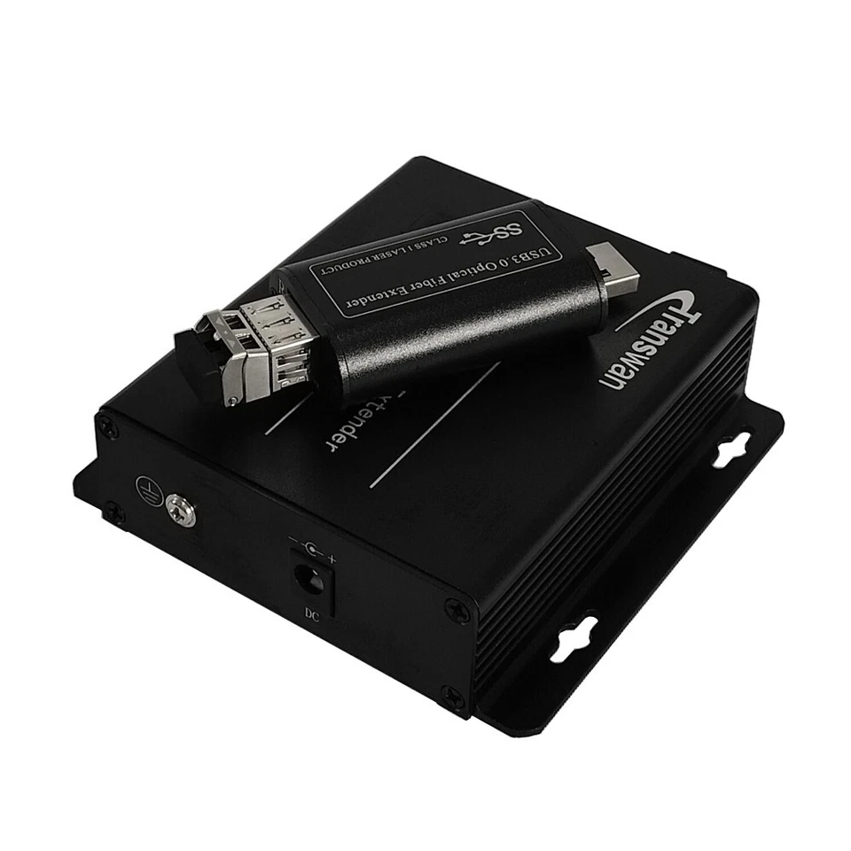 USB 3.0/2.0/1.1 Hub Over Single-mode Fiber Optic Extender Backwards Compatible - Image 3 of 4