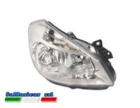 Fanale Faro Vorne Rechts Chrom Parabola FüR Renault Clio 09/2005- 7701061069