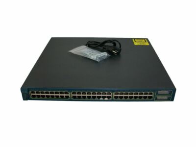 Cisco Catalyst 3550 WS-C3550-48-EMI 48-Port 10/100 + 2x GIBIC Enhanced Image Swi