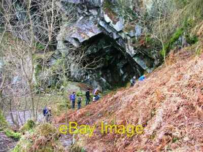 Photo 6x4 Rydal Caves Ambleside The lower of two caves created as a resul c2006