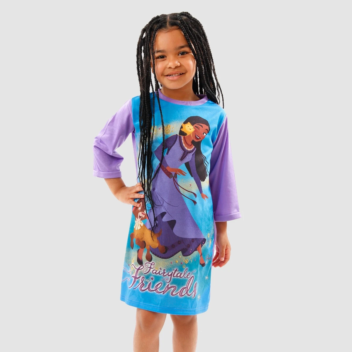 Toddler Girls Night Dress Mermaid Cat Print Party Pajamas - Temu