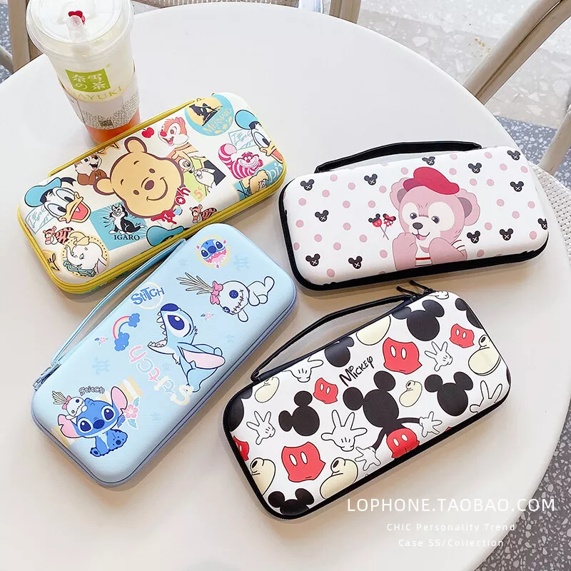 Cute Cartoon Yellow Pokemon Pikachu with Friends Monsters Nintendo Switch  Carrying Case Protection Bag –