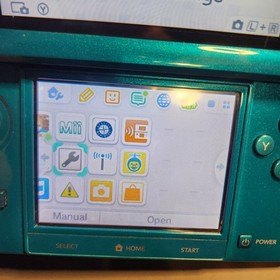 Nintendo 3DS Aqua Blue System W/ Charger 