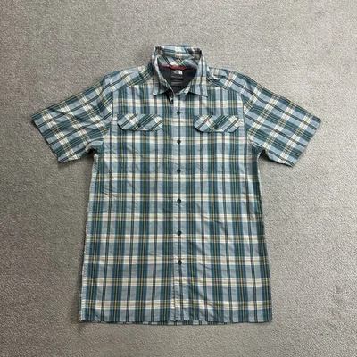 THE NORTH FACE Herren Hemd Shirt Gr S Outdoor Trekking Casual Reise 32005 Grün - Bild 1 von 4