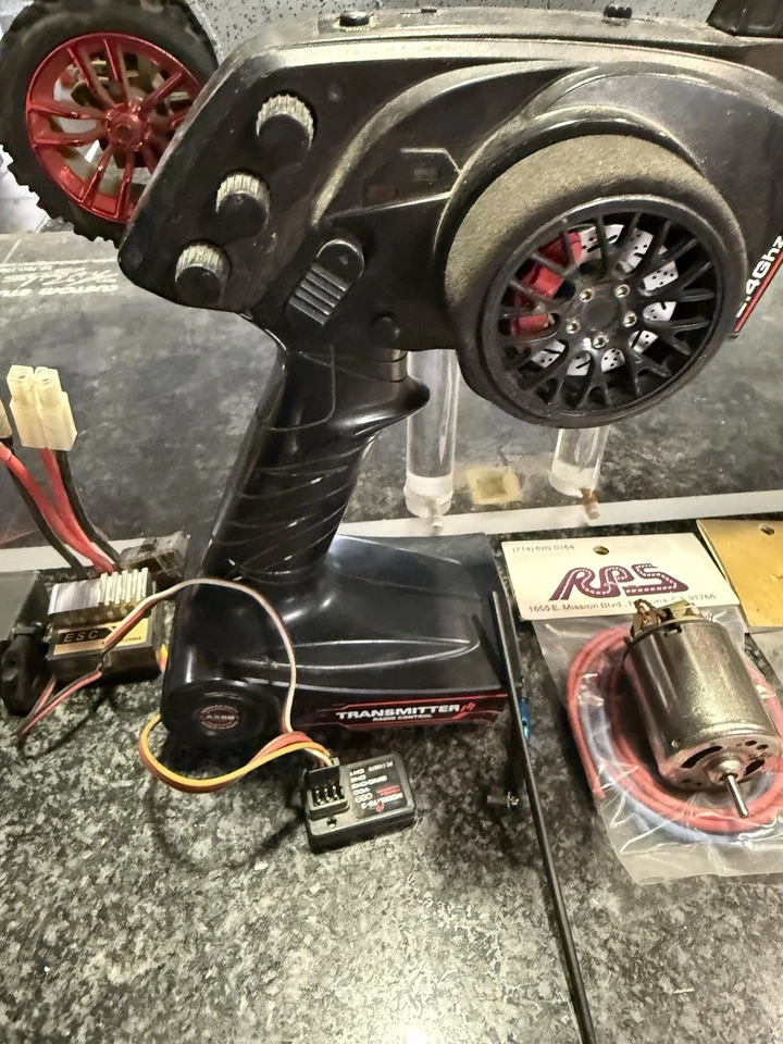 Vintage  HPI Sprint Porsche 911 Turbo 4wd Belt Drive Project ! Gool Rc - Image 3 of 4